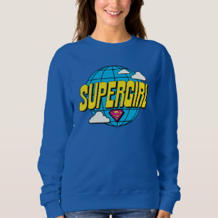 Sudadera Supergirl Gráfico Pop Global