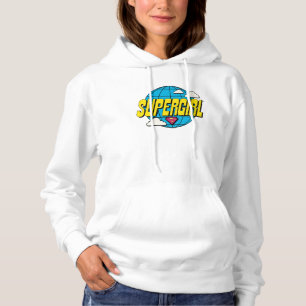 Sudadera Supergirl Gráfico Pop Global