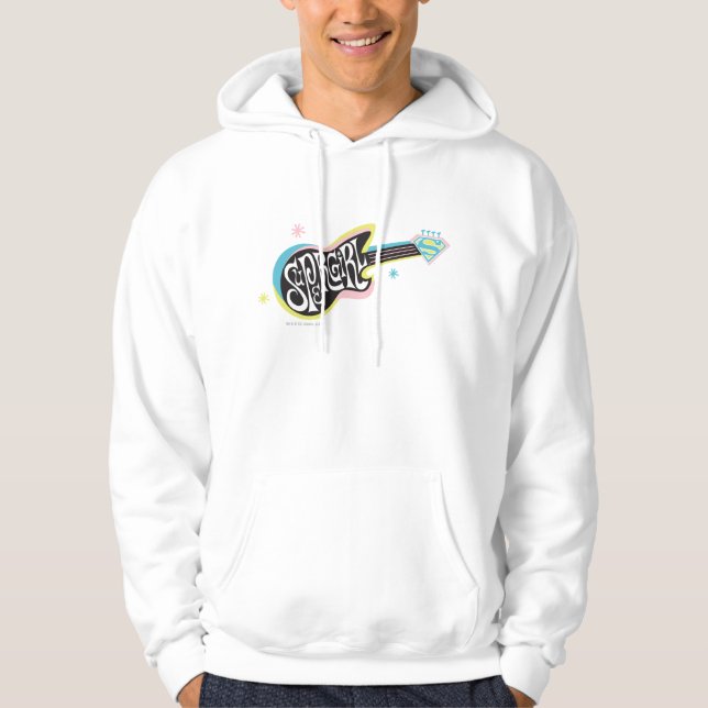 Sudadera Supergirl Guitar (Anverso)