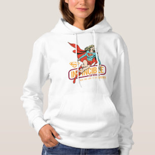 Sudadera Supergirl invencible retro gráfico