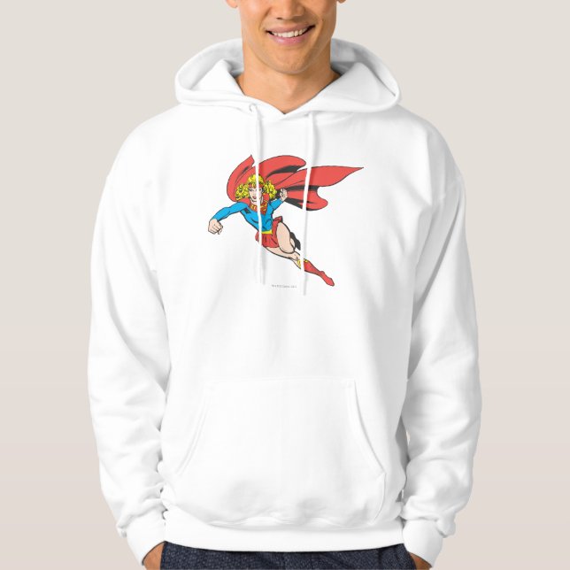 Sudadera Supergirl Leaps and Punches (Anverso)
