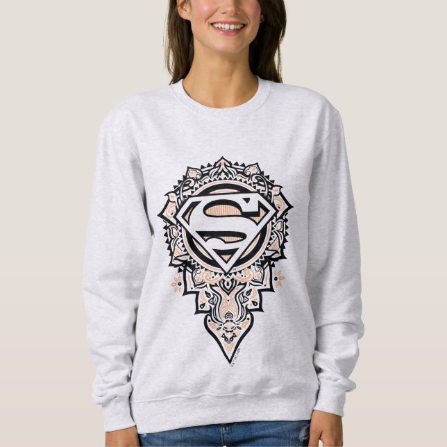 Sudadera Supergirl Mandala Graphic (Anverso)