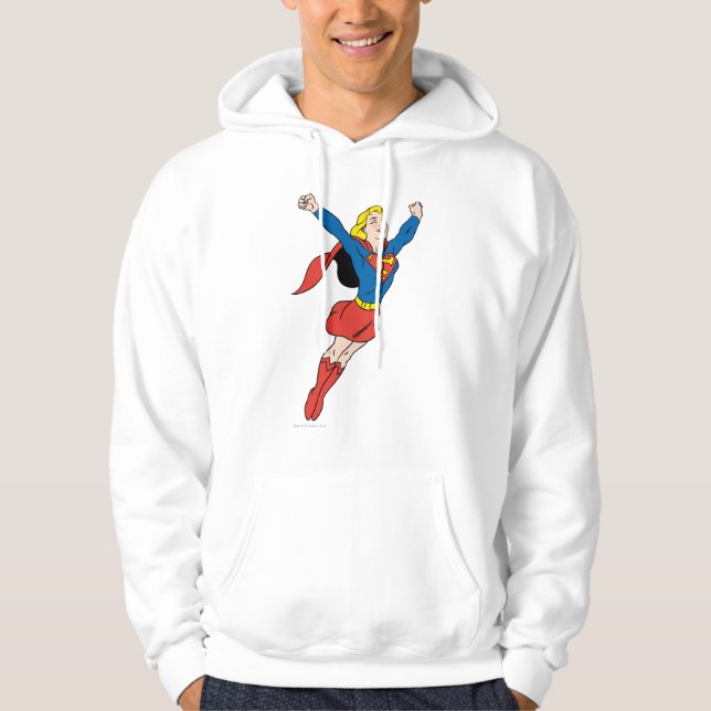 Sudadera Supergirl Pose 6 (Anverso)