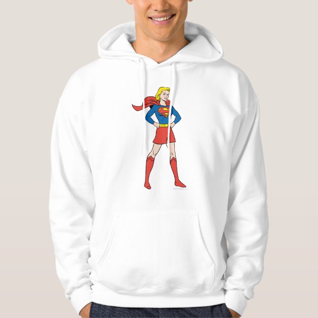Sudadera Supergirl Pose 7 (Anverso)