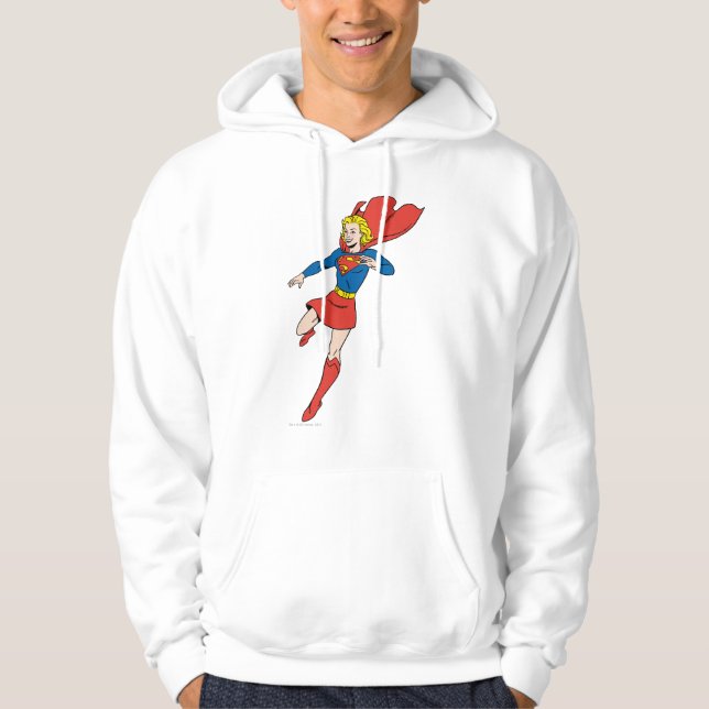 Sudadera Supergirl Pose 8 (Anverso)
