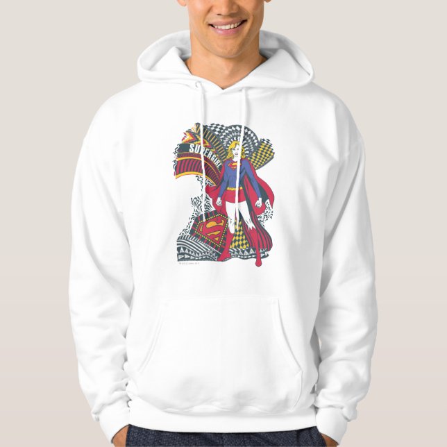 Sudadera Supergirl Random World 1 (Anverso)