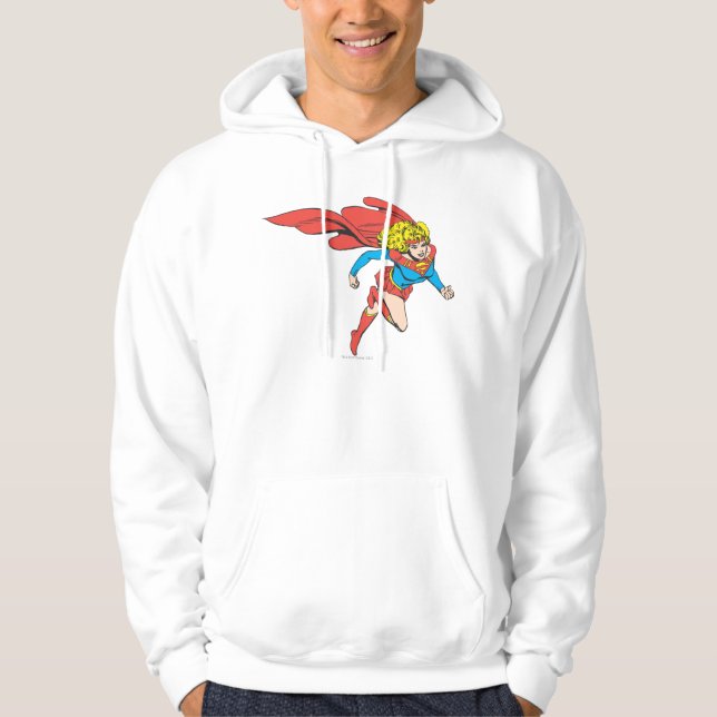 Sudadera Supergirl Salta a la derecha (Anverso)
