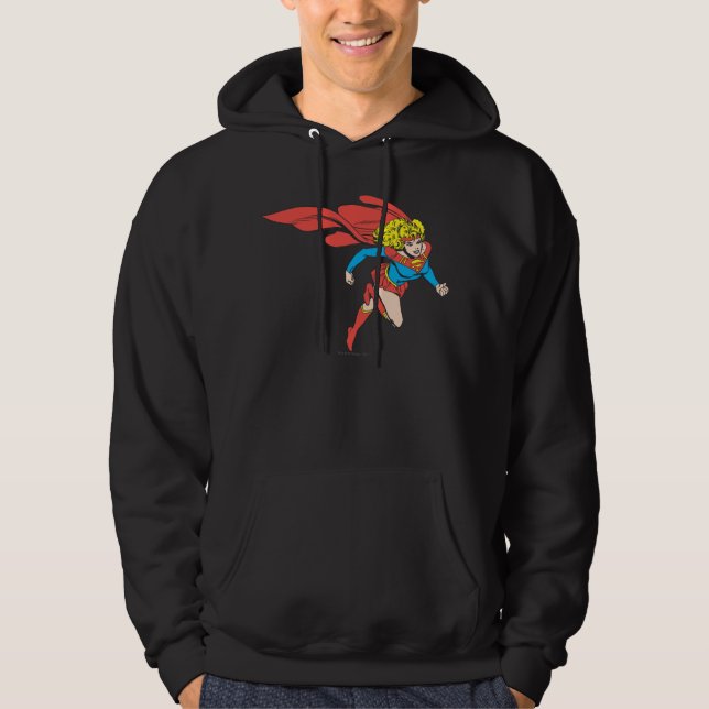 Sudadera Supergirl Salta a la derecha (Anverso)