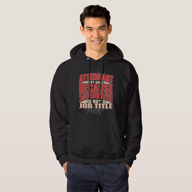 Sudadera Superhéroe asistente (Anverso completo)