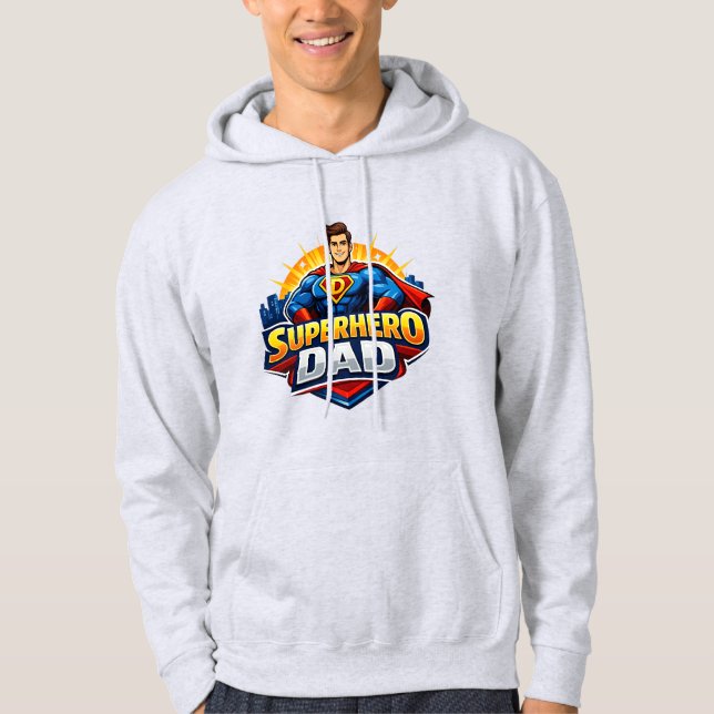 Sudadera Superhéroe Papá (Anverso)