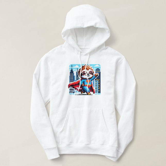 Sudadera Superhéroe urbano eslovaco - Héroe urbano del arte (Diseño del anverso)