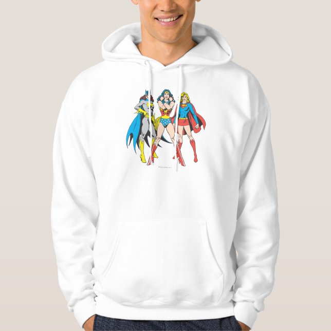 Sudadera Superheroína Pose (Anverso)