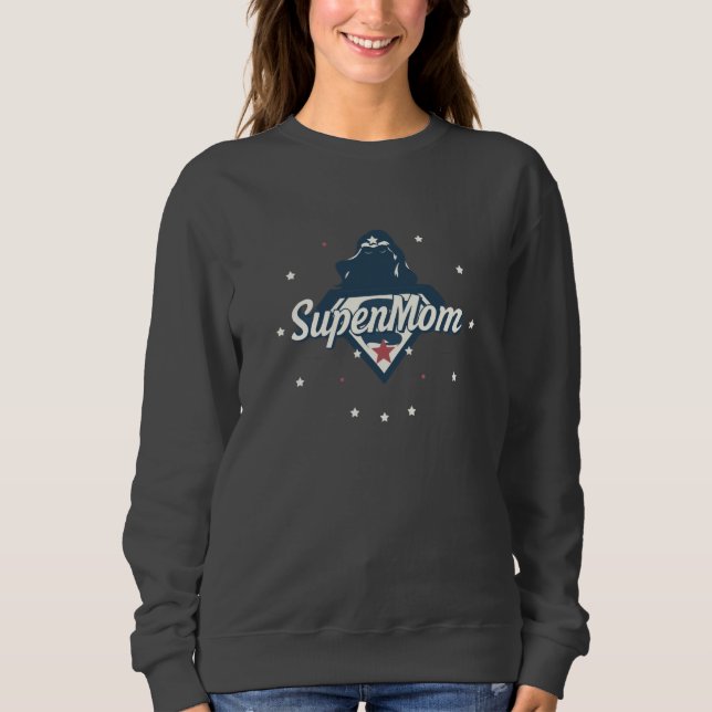Sudadera supermamá (Anverso)