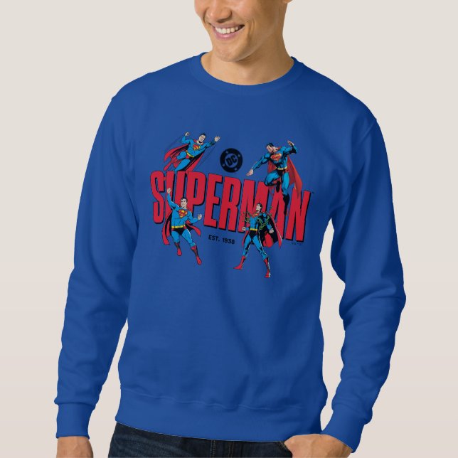 Sudadera Superman Legends Forever Graphic (Anverso)