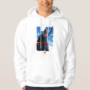 Sudadera Superman Look Up Pose