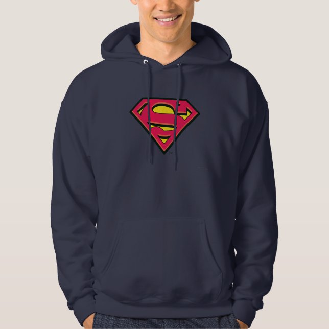 Sudadera Superman S-Shield | Logotipo clásico (Anverso)