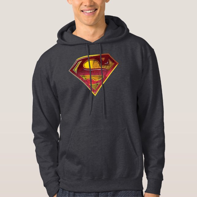 Sudadera Superman S-Shield | Logotipo de reflexión (Anverso)