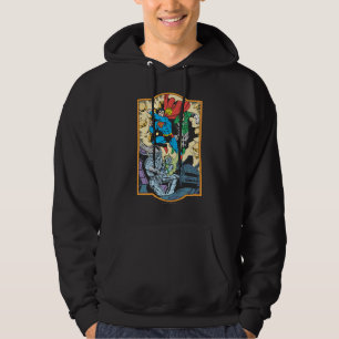 Sudadera Superman y Green Lantern en la lucha contra Braini