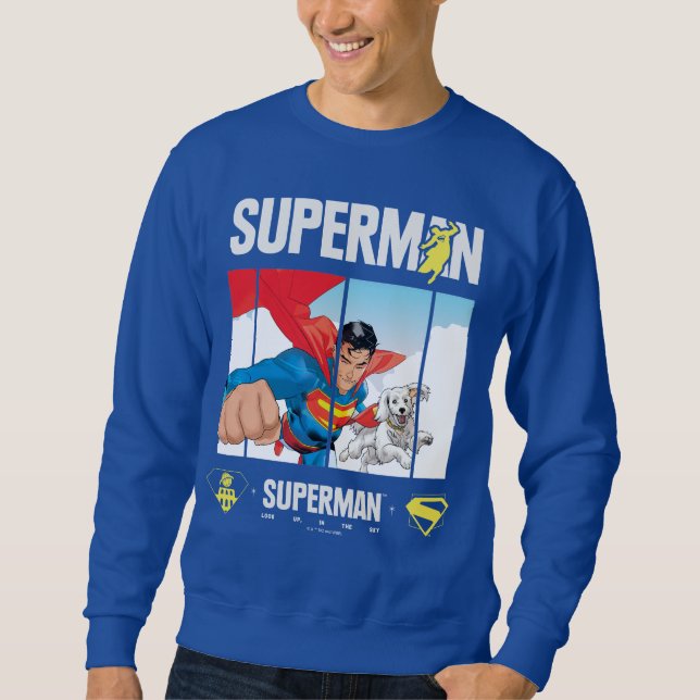 Sudadera Superman y Krypto Take Flight (Anverso)