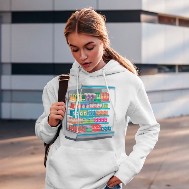 Sudadera Supermarket Dairy Fridge (Subido por el creador)