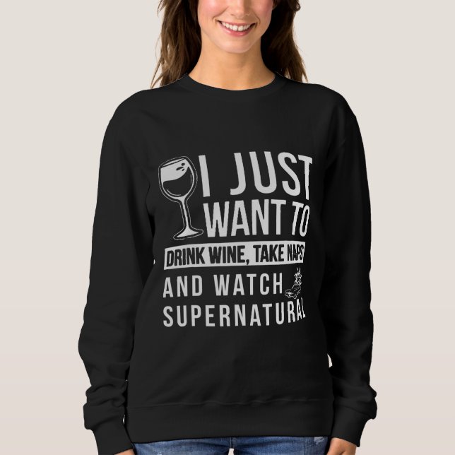 Sudadera Supernatural para mujeres (Anverso)