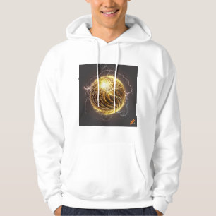 Sudadera "Supernova Elegance - Explosión cósmica Emblem Tee