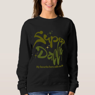 Sudadera Superpapá Héroe para Niños
