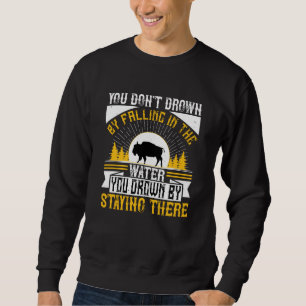 Sudadera Supervivencia - No te ahogas por la caída