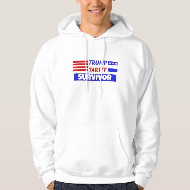 SUDADERA SUPERVIVIENTE ARANCELARIO DE TRUMP (Anverso)