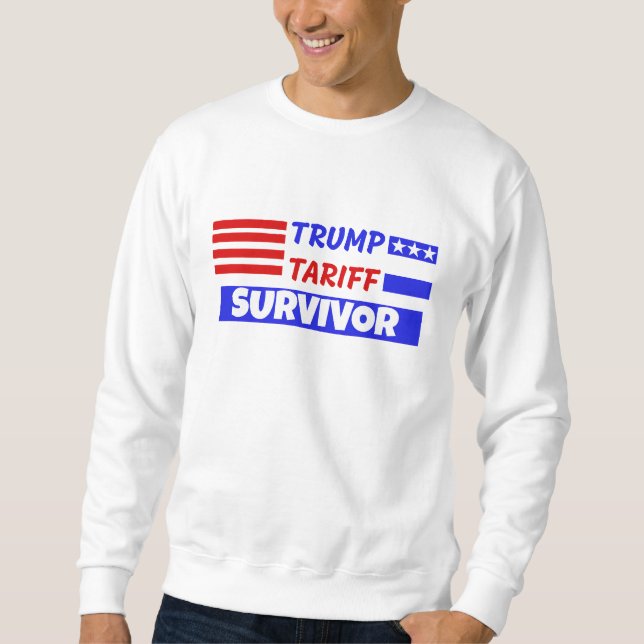 SUDADERA SUPERVIVIENTE ARANCELARIO DE TRUMP (Anverso)
