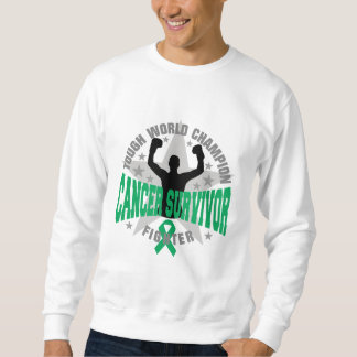 Sudadera Superviviente de cáncer de hígado, duro campeón mu