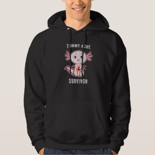 Sudadera Superviviente de Dolor de Barriga Ajolote Dolor de