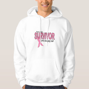 Sudadera SUPERVIVIENTE del CÁNCER de PECHO y permanecer un