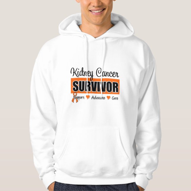 Sudadera Superviviente del cáncer del riñón (Anverso)