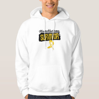 Sudadera Superviviente fresco del cáncer de Neuroblastoma