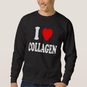 Sudadera Suplemento de Colágeno de Belleza I Heart Love Wor