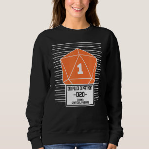 Sudadera Supongo que moriré Dungeon Nerdy Gamer D20 Tableto
