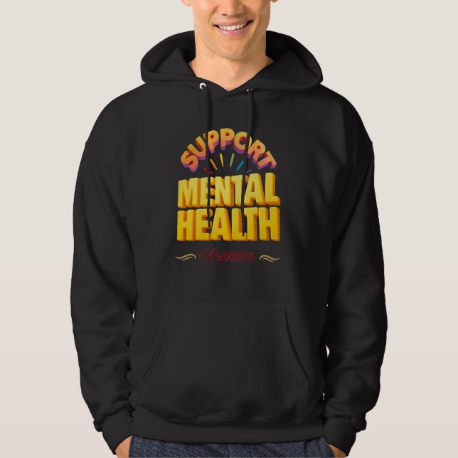 Sudadera Support Mental Health Awareness  (Anverso)