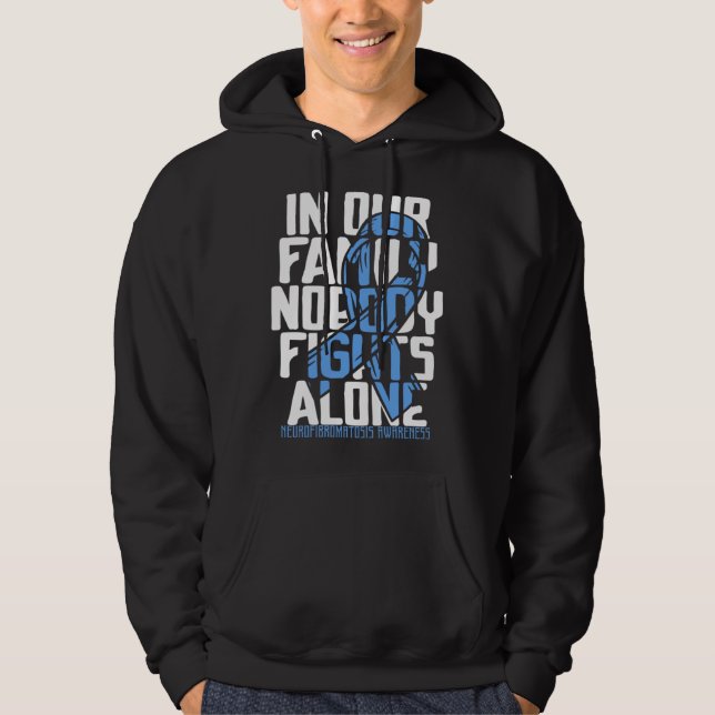Sudadera Support Neurofibromatosis Warrior Family Disease A (Anverso)