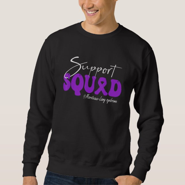 Sudadera Support Squad Maroteauxu2013Lamy syndrome Awarenes (Anverso)