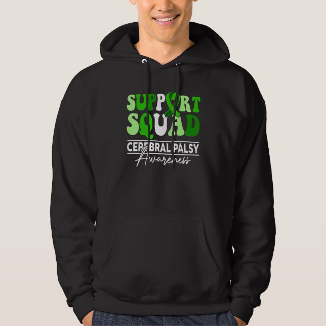 Sudadera Support Squad Sunflower Hair Cerebral Palsy Awaren (Anverso)