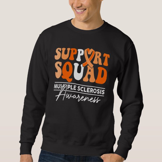 Sudadera Support Squad Sunflower Hair Multiple Sclerosis (Anverso)