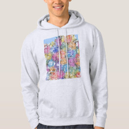 Sudadera Surabaya Indonesia City Map