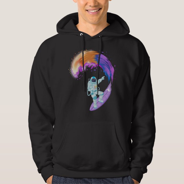 Sudadera Surf astronauta (Anverso)