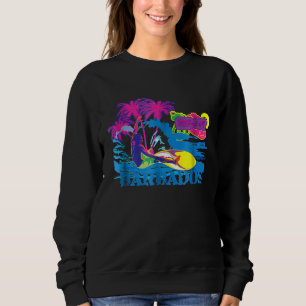 Sudadera Surf Barbados Un Paraíso De Surfistas