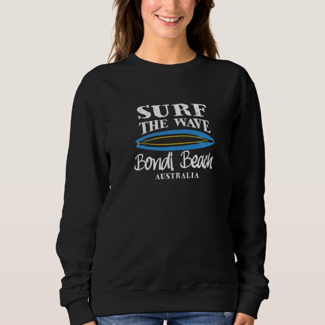 Sudadera Surf Bondi Beach Surf The Wave Bondi Beach Austral (Anverso)
