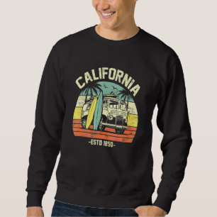 Sudadera Surf de California Retro Van California Beach Surf