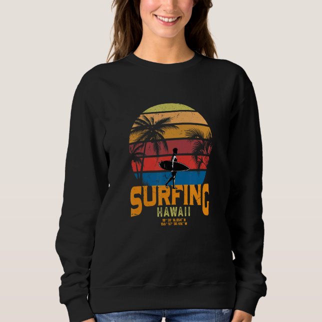 Sudadera Surf de Hawái (Anverso)