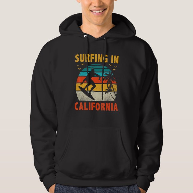 Sudadera Surf En California Beach (Anverso)