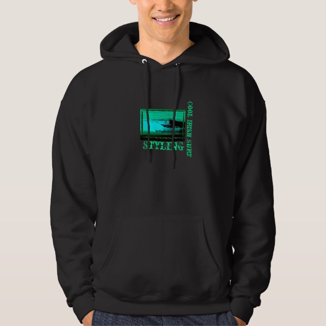 Sudadera surf fresco irish (Anverso)